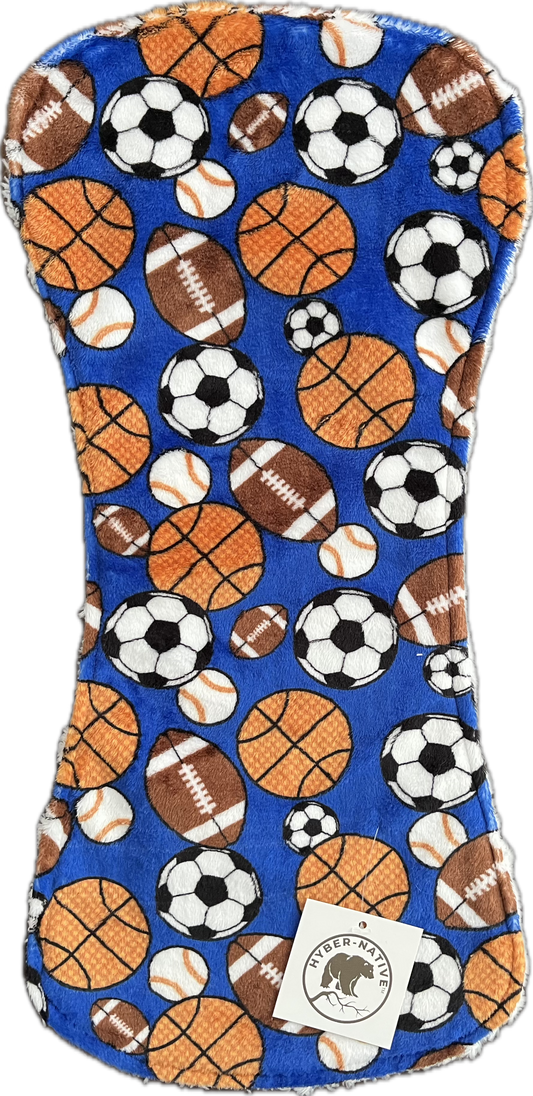 Hyber-Native Hey Sport! Burp Cloth