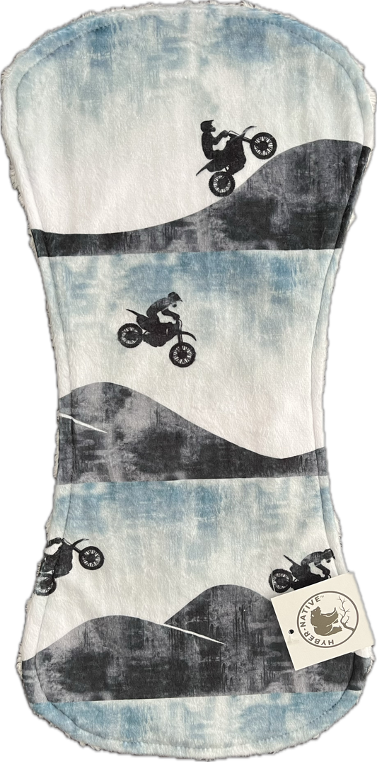 Hyber-Native Moto Burp Cloth