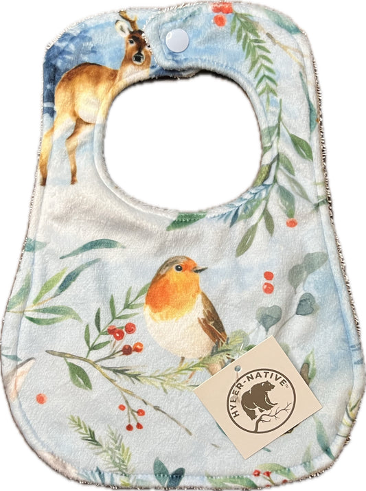Winter Woodland Bib
