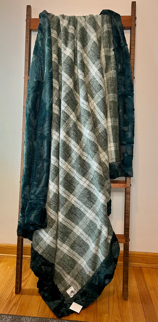 Hyber-Native Green Plaid / Mallard Hide