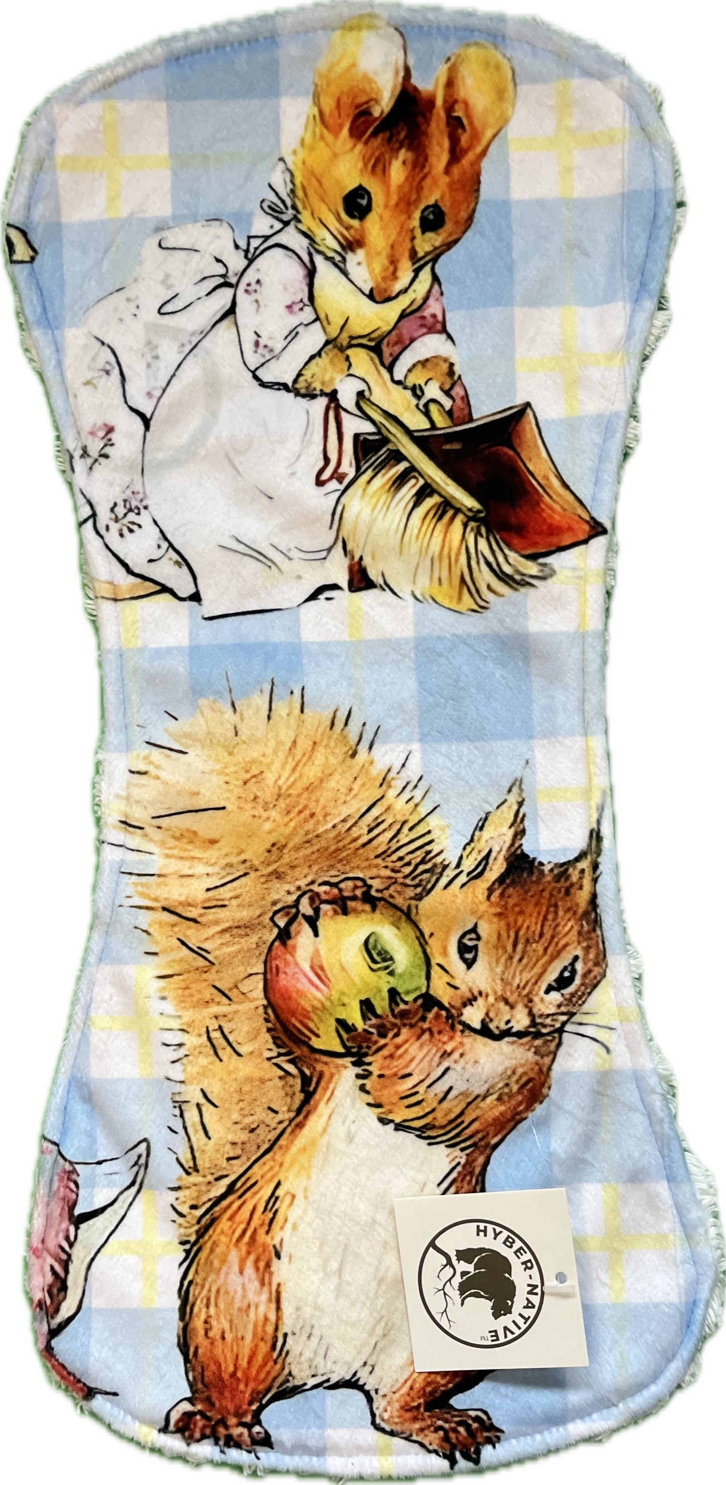 Hyber-Native Vintage Rabbit Burp Cloth