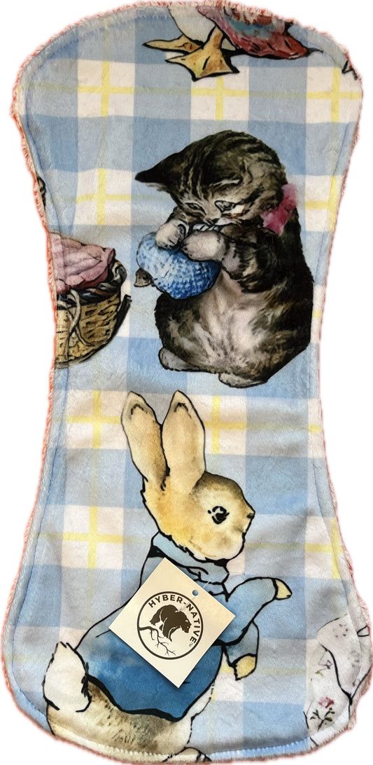 Hyber-Native Vintage Rabbit Burp Cloth