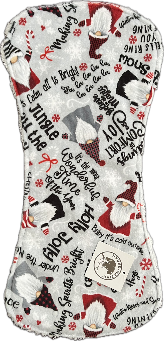 Hyber-Native Jolly Gnome Burp Cloth