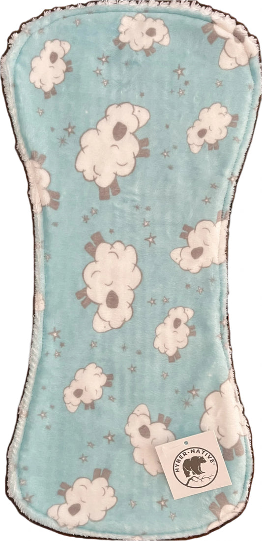 Hyber-Native Little Lamb Burp Cloth
