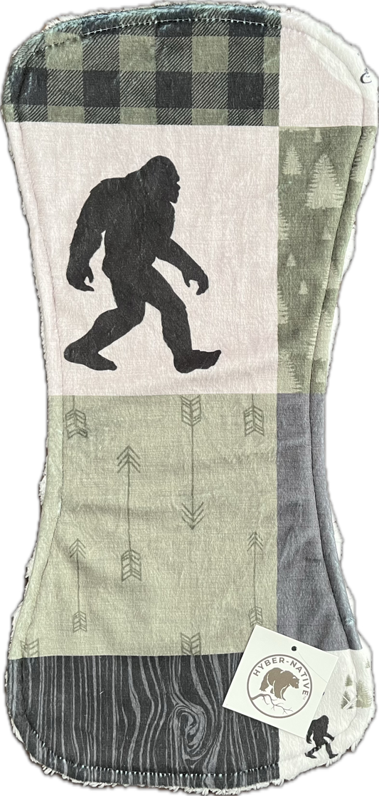 Hyber-Native Squatch Burp Cloth