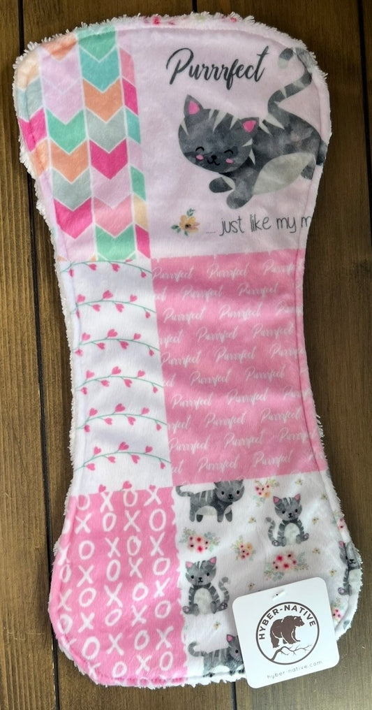 Kitten II Burp Cloth