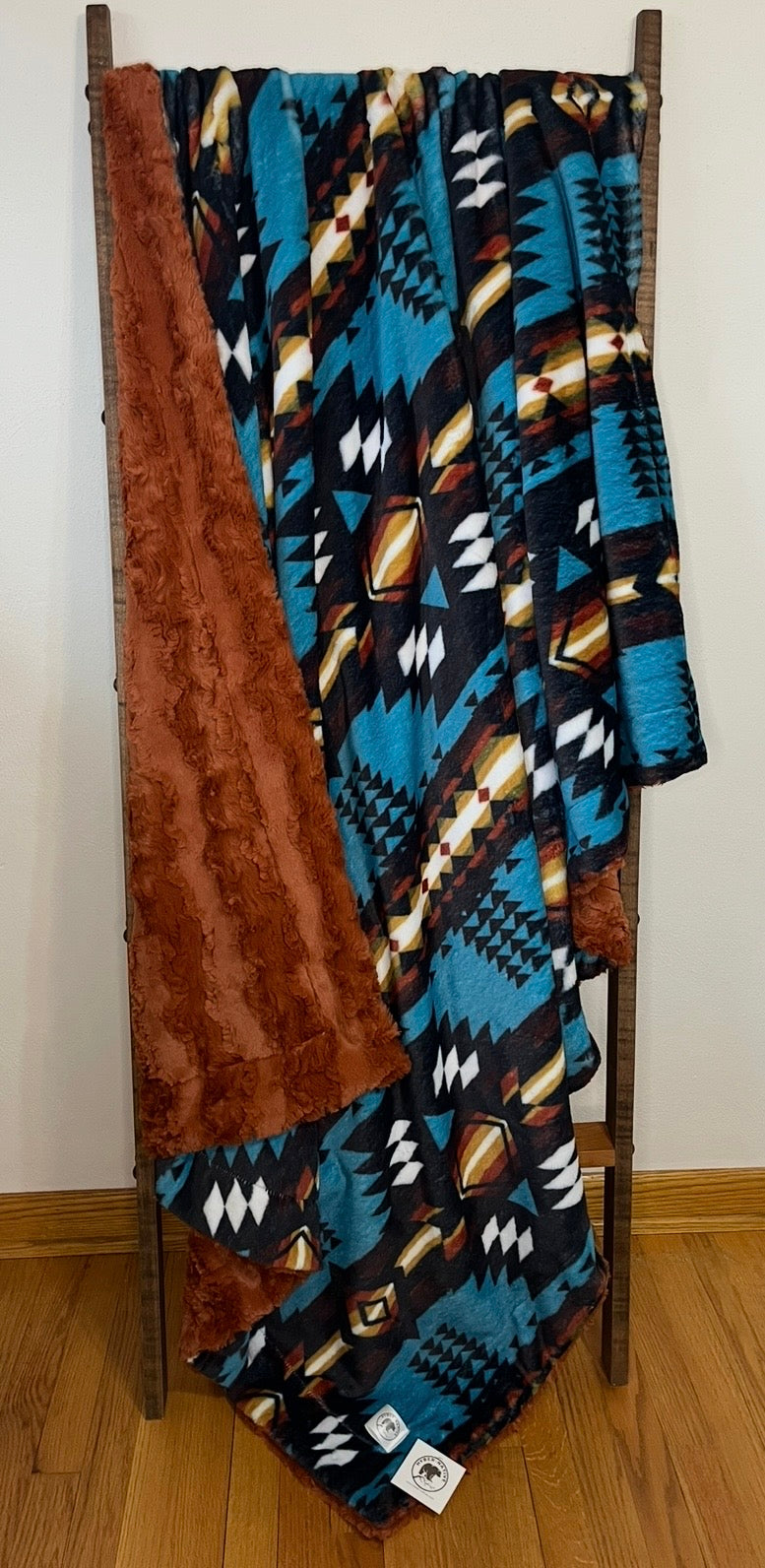 Outwest Multi/Ginger Glacier Summit Throw