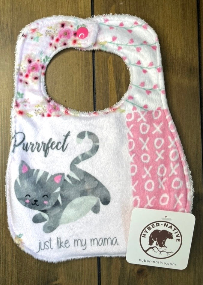 Purrfect I Bib