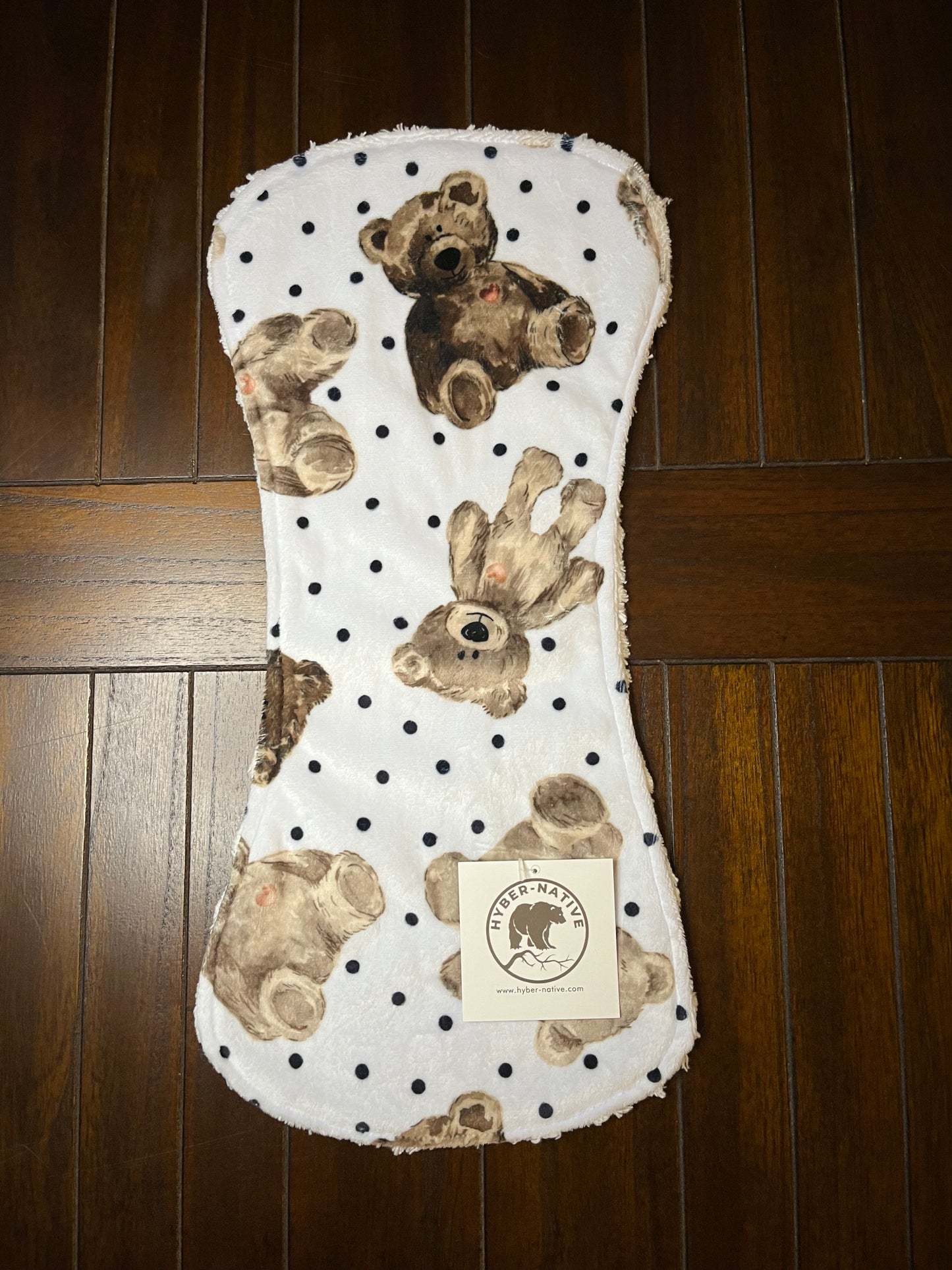 Teddy Burp Cloth