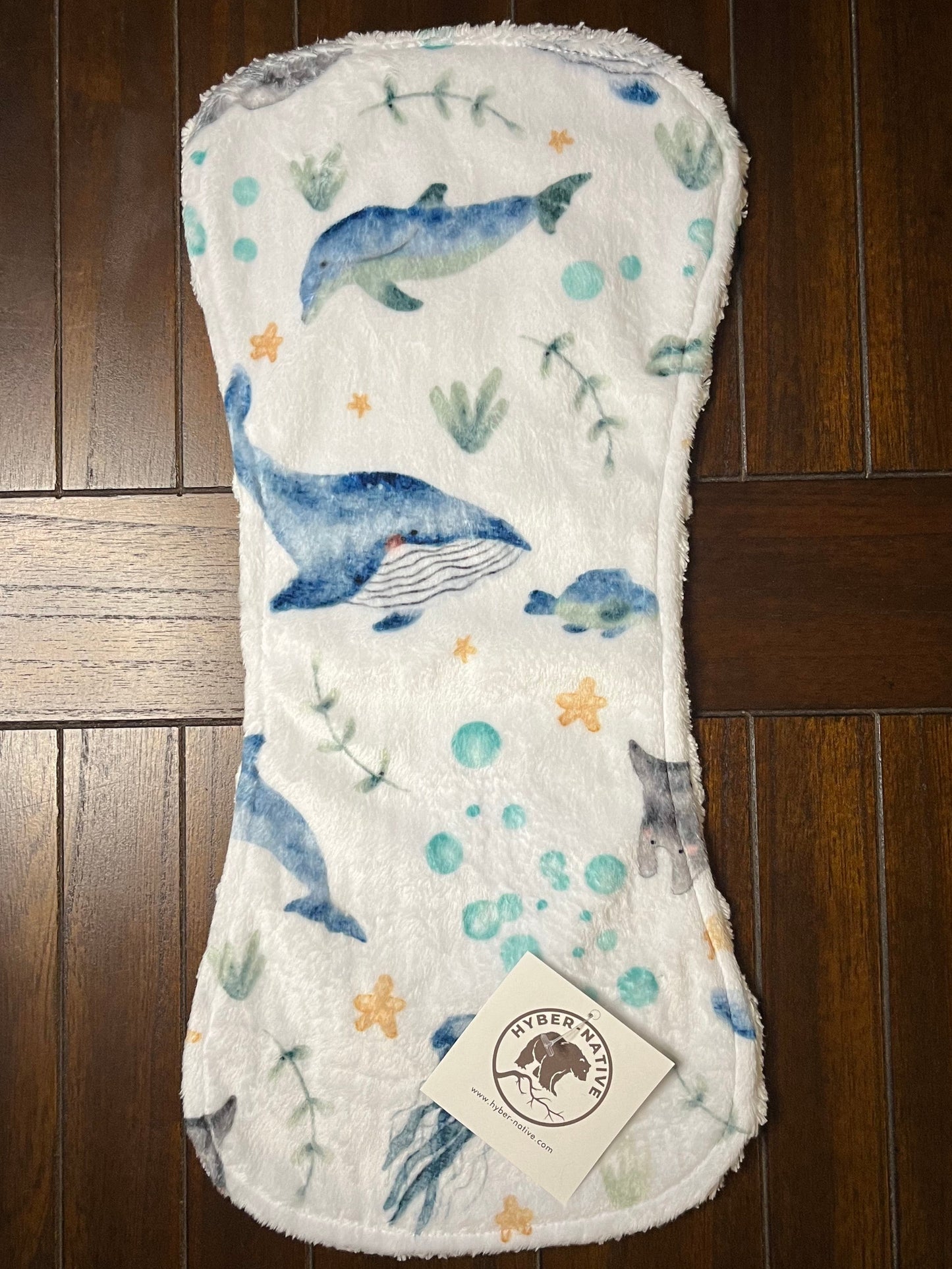 Under The Sea Burp Cloth