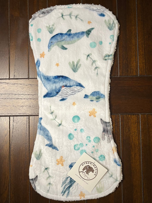 Under The Sea Burp Cloth