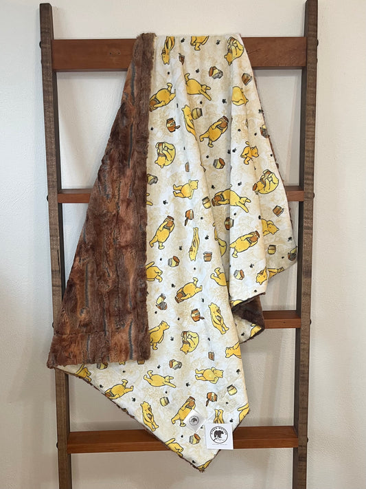 Classic Pooh Honey/Copper Brick Fox Cub Cuddle