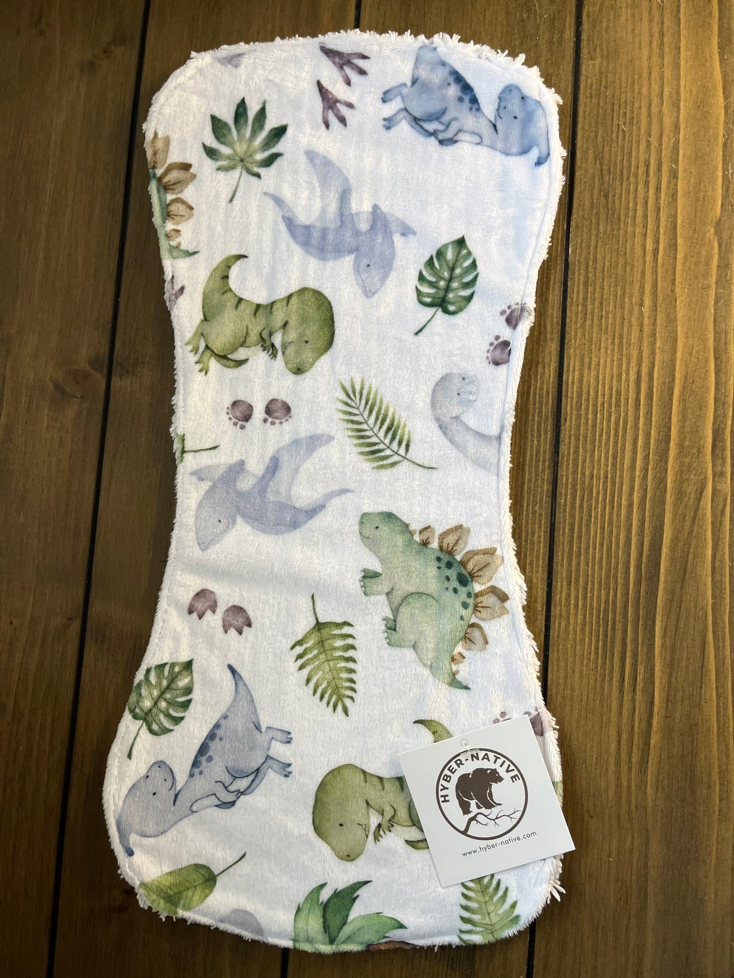 Li'l Dinos Burp Cloth