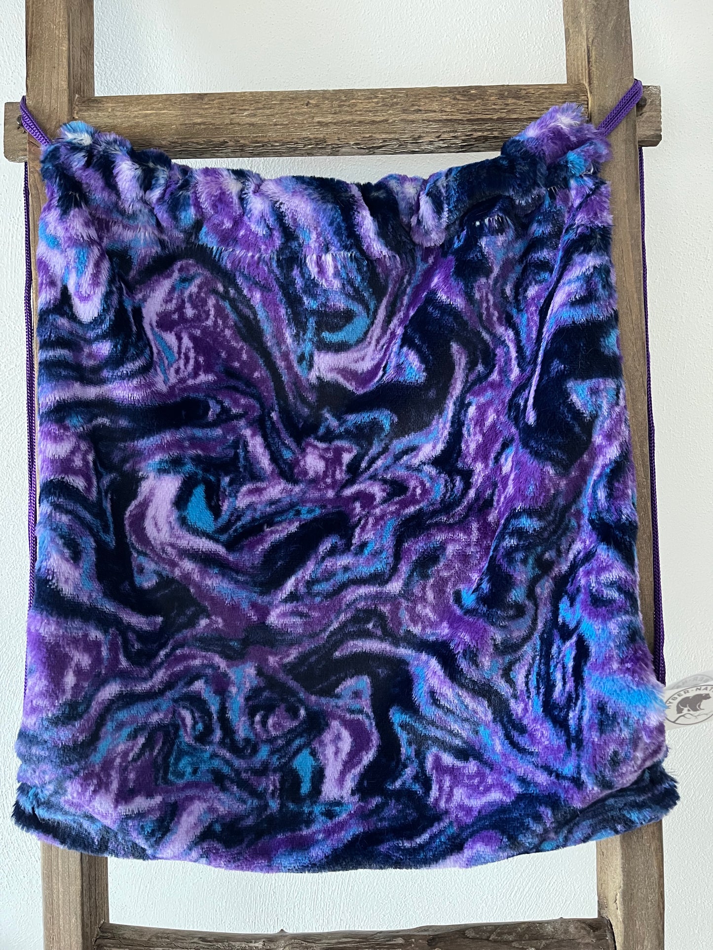 Purple Limestone Drawstring Backpack