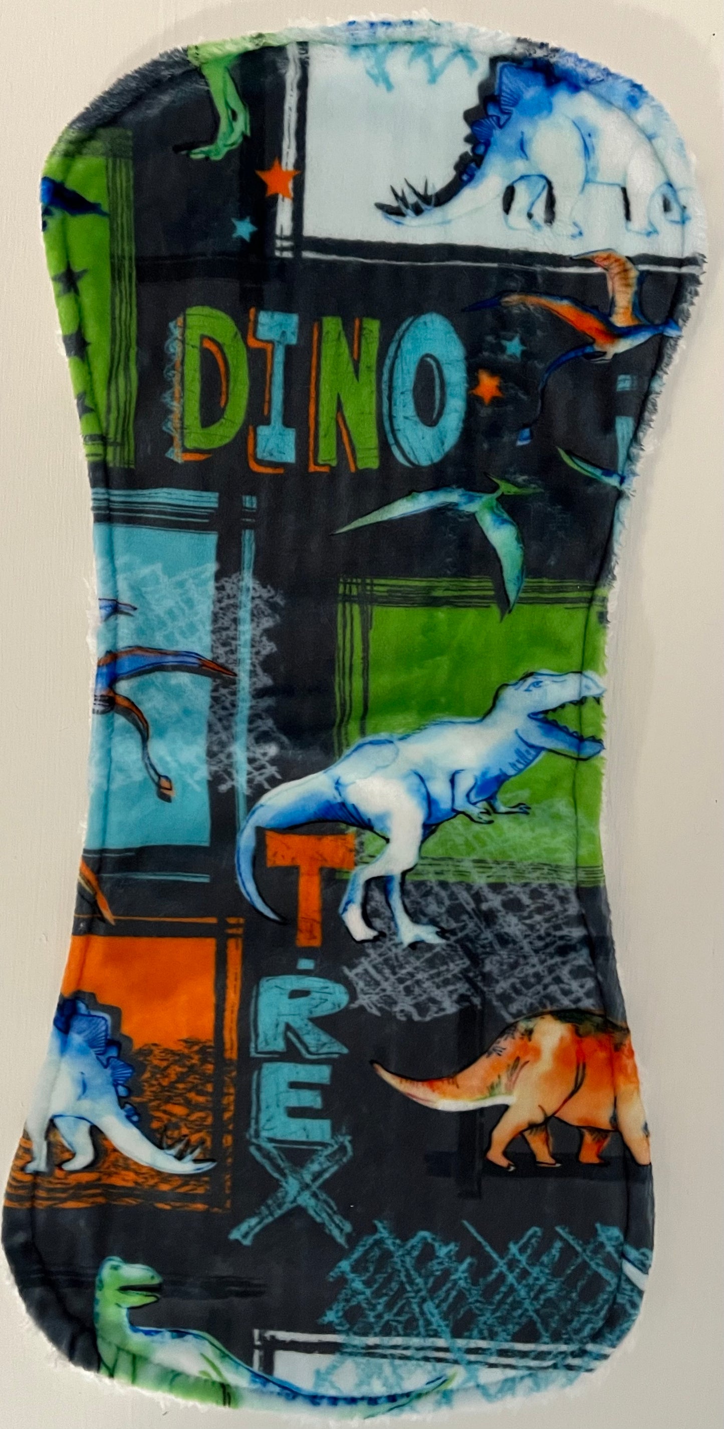 Hyber-Native Dino Burp Cloth